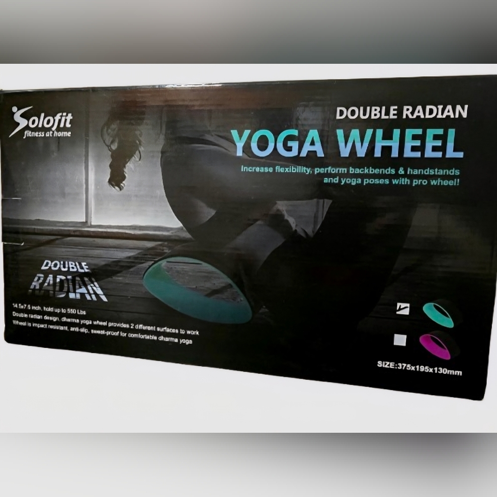 Solofit Double Radian Yoga Wheel 🧘‍♀️🕉